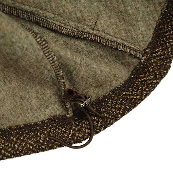 MOCO モコ メンズ 秋冬  ストレッチ 裏起毛 ヘリンボーン プルオーバーの通販は