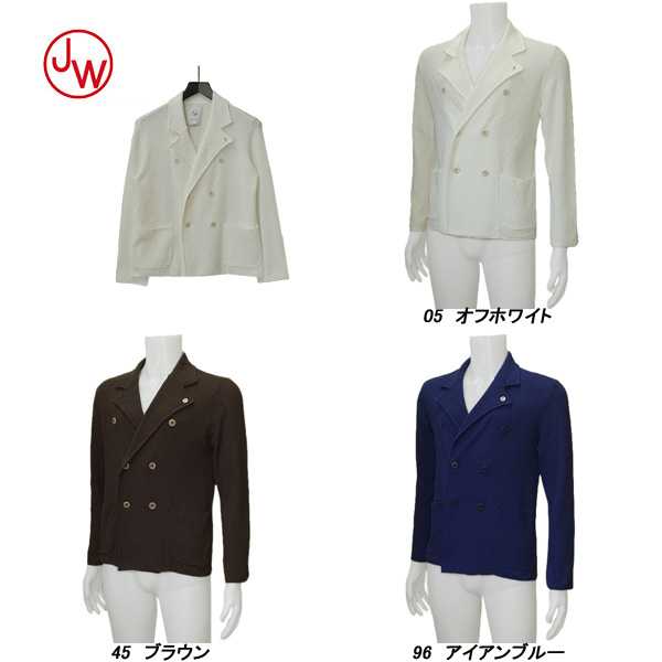 JWO ジェイダブリュオー メンズ 春夏 UV・アンチピリング 変形カノコ Wニットジャケットの通販は 9,781円