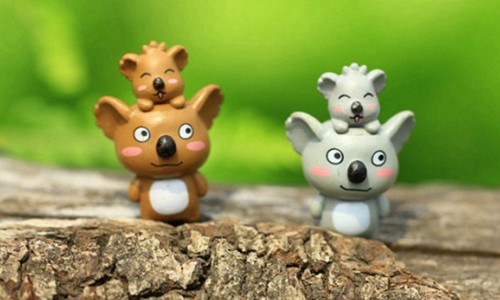 こあら 2色 動物フィギュア テラリウム フィギュウア ミニフィギュア コケリウム 箱庭 アクアリウム イベント プレゼントの通販はau Pay マーケット テラリウムtakara