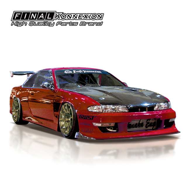 FIRST CONTACT】 FRP製 TYPE1 エアロ3点キット NISSAN S14 シルビア ...