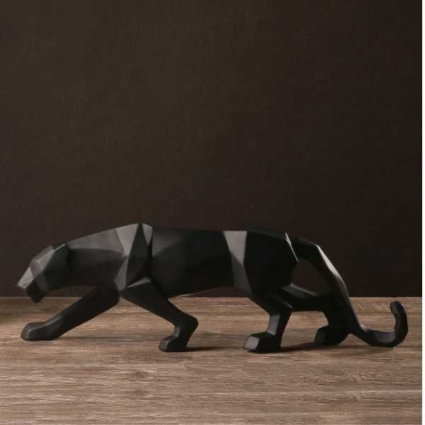 絶妙 パンサー ヒョウ モダン アート オブジェ 現代彫刻 樹脂 置物 北欧 プレミアム インテリア 保証書付 Design Tours Com
