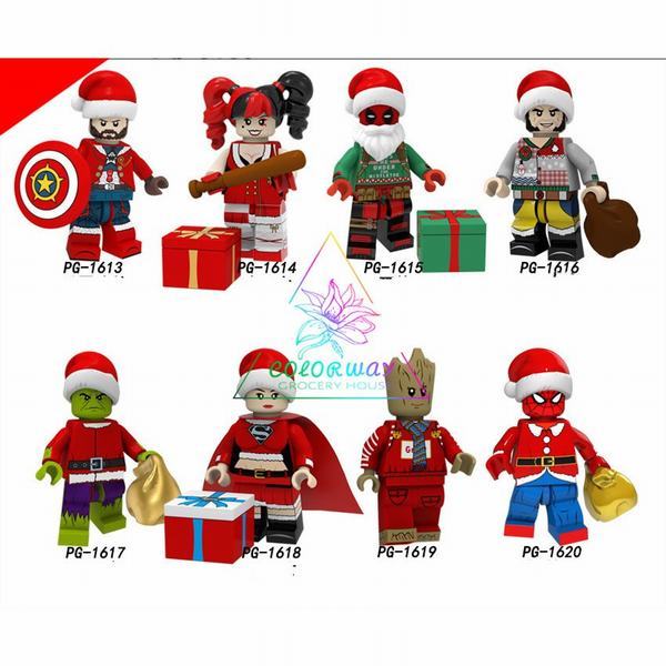 レゴ レゴブロック Lego レゴミニフィグ サンタクロース８体セット 互換品 クリスマス プレゼントの通販はau Pay マーケット Smbosco