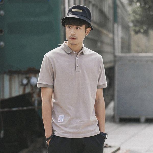 メンズ Tシャツ 半袖 トップス ポロシャツ 無地 カジュアル シンプル ビジネス対応 吸汗 速乾の通販はau Pay マーケット Smbosco