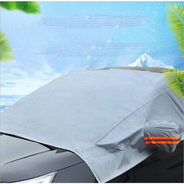 車ロントガラスカバー 雪対策 凍結防止 雪 氷 霜よけ 落葉対策 撥水加工 防水材料 車サンシェード Suv車 普通車 夏冬兼用の通販はau Pay マーケット Smbosco