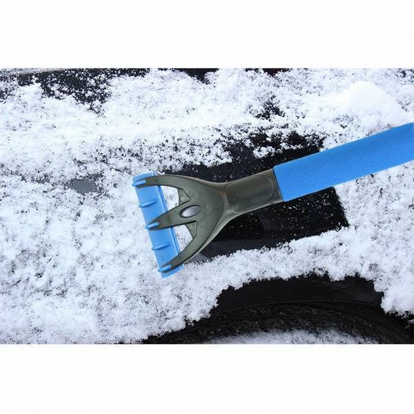 スノーブラシ スクレーパー車 雪下ろし スノーワイパー 雪かき 雪ブラシ 雪落とし除雪 霜取り 長いレバータイプ86cmの通販はau Pay マーケット Smbosco