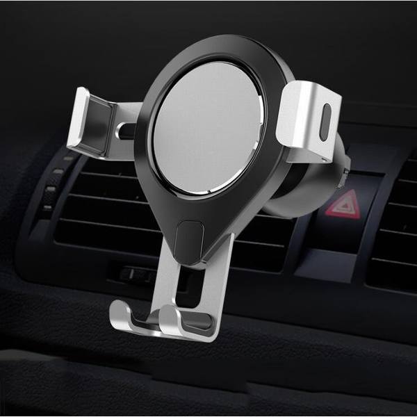 車載スマホホルダー Iphone スマートフォン ホルダー エアコン 吹き出し口用 重力感応 小型 落下防止 多機種対応 片手操作 汎用の通販はau Pay マーケット Smbosco