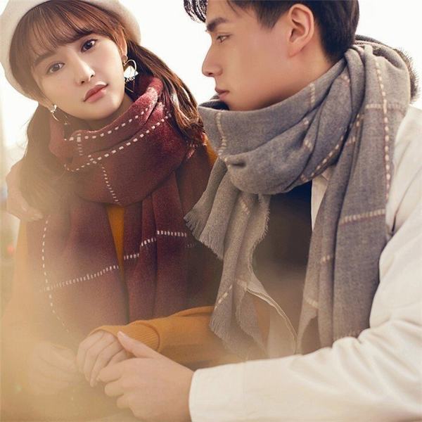 マフラー ペアルック カップル ストール ペア メンズ レディース ペアマフラー 韓国風 レディースマフラー 大判 防寒対策 秋冬 お揃い 可の通販はau Pay マーケット Smbosco