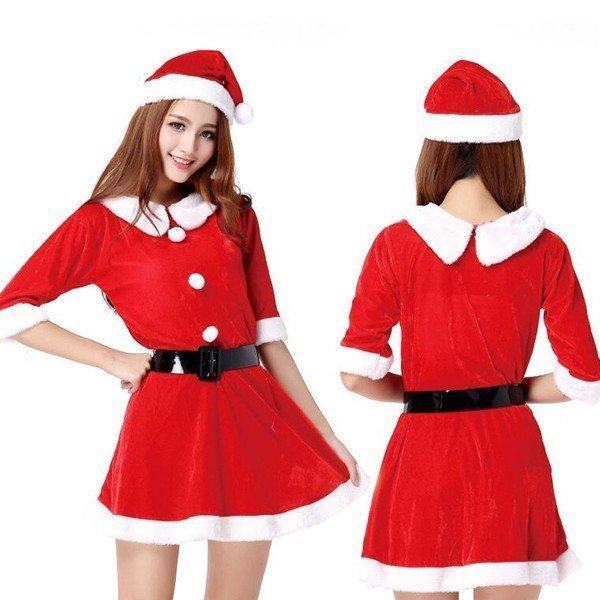 子供服 サンタコスチューム トナカイ サンタクロース キッズ 女の子 ワンピース クリスマス 女の子ワンピース サンタ カバオール 着ぐるの通販はau Pay マーケット Smbosco
