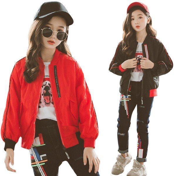 ダンス衣装 女の子 ジャケット 春 子供 ジャケット ブルゾン ノーカラー キッズ アウター ジップアップ 子供服 女の子 男の子 トップス の通販はau Pay マーケット Smbosco
