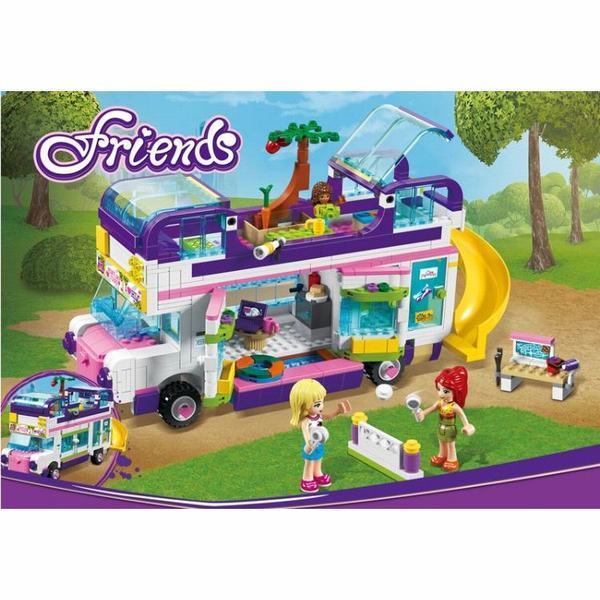 レゴ 互換品 レゴ ブロック レゴ フレンズ フレンズのうきうきハッピー バス クリスマスプレゼント 女の子おもちゃ 新品の通販はau Pay マーケット Smbosco