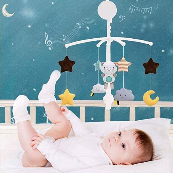 ベッドメリー ベビーベッドおもちゃ 赤ちゃん ベビー寝具 音楽プレイヤー 寝かしつけ用品 出産祝い 新生児 プレゼントの通販はau Pay マーケット Smbosco