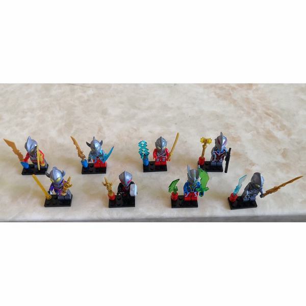 ミニフィグ ウルトラマン 8体セット レゴ 互換 Lego ミニフィギュア ブロックおもちゃ キッズ 子どもの通販はau Pay マーケット Smbosco