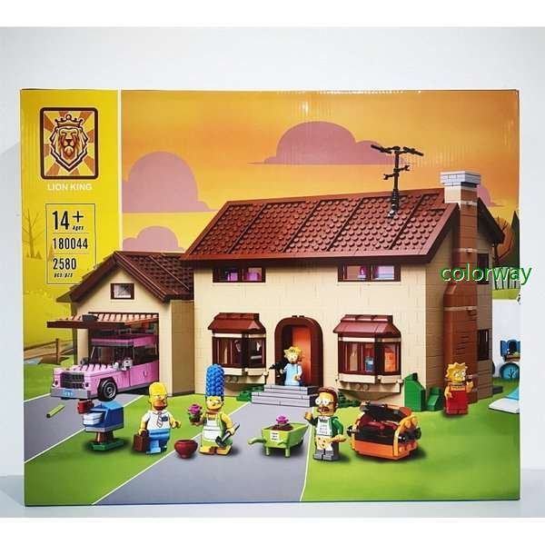 Lego レゴ互換 ザ シンプソンズ ハウス 外箱あり クリスマスプレゼントの通販はau Pay マーケット Smbosco