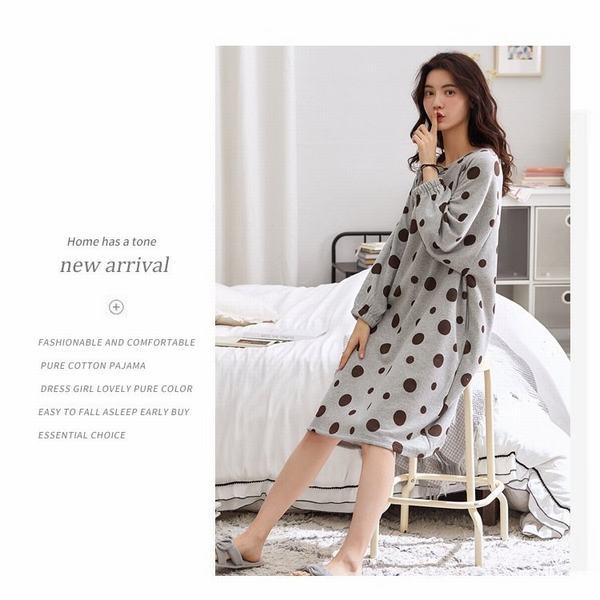 パジャマ レディース ルームウェア レディース 冬 長袖 パジャマ ワンピースパジャマ ゆったり 暖かい 部屋着 大人可愛いの通販はau Pay マーケット Smbosco