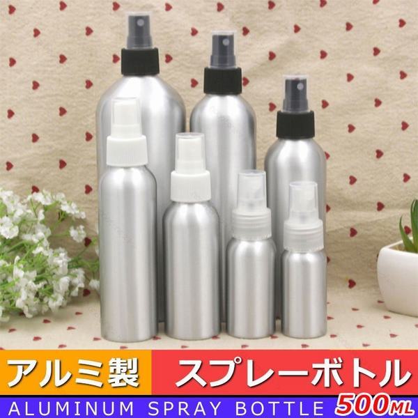 アルミボトル スプレー容器 5個セット 30ml 50ml 100ml スプレーボトル アルミ製 ハンドスプレー 遮光スプレー 細かいミスト キャップ付の通販はau Pay マーケット Smbosco