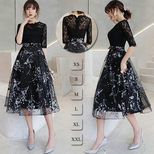 パーティードレス 結婚式 ワンピース 黒ドレス 10代 代 30代40代 フォーマル お呼ばれ ミモレ丈 カラードレス キレイめ 成人式 レディの通販はau Pay マーケット Smbosco