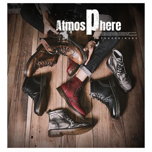 エンジニアブーツ メンズ ショートブーツ レザー 幅広 革靴 アウトドアブーツ マウンテン バイク用 おしゃれ かっこいい ハイキングシュの通販はau Pay マーケット Klopp