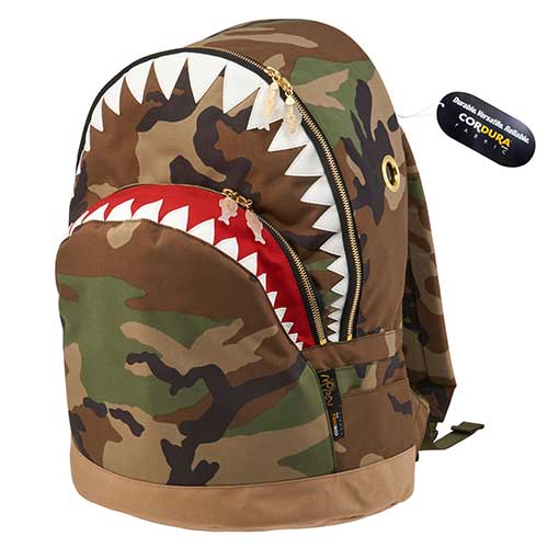 【Hug.FACTORY(ハグファクトリー)】【SK-401】Ocean シャークバックパック LL -スティーブ・チャン【MORN CREATIONS(モーン・クリエイションズ)】の通販は