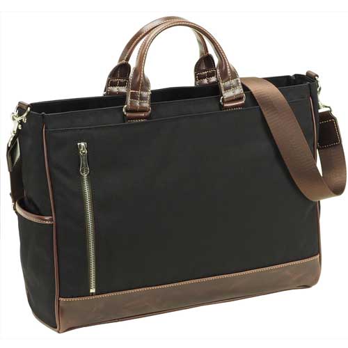 【平野鞄】【GRAFIT(グラフィット)】中国製★B4収納可能ビジネストートバッグ【KBN26661】タブレット 大容量 消臭 抗菌 ナイロン ショルダーベルト付き 通勤 黒 カーキ 紺 紳士用 ギフト プレゼントの通販は 10,138円