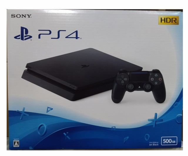 新品 PlayStation 4 ジェット・ブラック 500GB CUH-2200AB01の通販はau