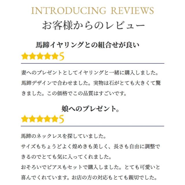 スワロフスキー ネックレス レディース アレルギー対応 18金 プラチナ 仕上 馬蹄 リズ ホースシュー ネックレス 母の日 プレゼント 誕生日 女性 雑貨 60代 40代 20代 30代 50代 母 結婚記念日 プレゼント 妻 ブランド ギフト 即日_5