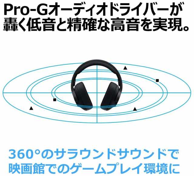 Logicool G ゲーミングヘッドセット 有線 G433BK 高音質 7.1ch Dolby 3.5mm usb 軽量 ノイズキャンセリング  単一の通販はau PAY マーケット - T-tortue Shop