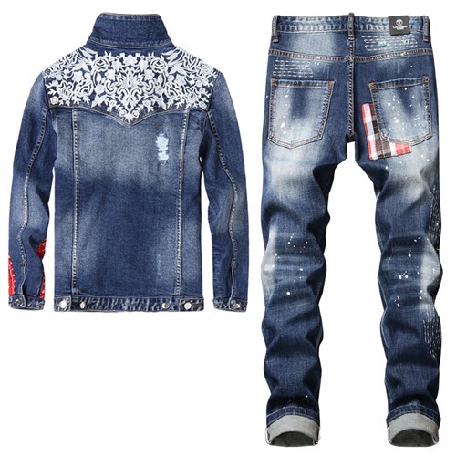 作業着 デニム 上下セット デニムジャケットgジャンデニムパンツストレッチ セットアップ メンズ ヴィンテージ ダメージ 刺繍 パンツの通販はau Pay マーケット ツヨシスタイル