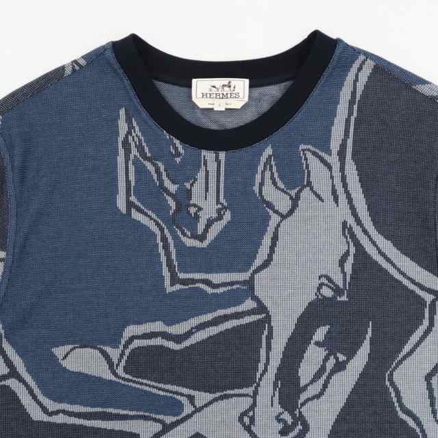 HERMES HERMES 新品同様 エルメス 21SS La Danse des Chevaux 半袖Ｔ