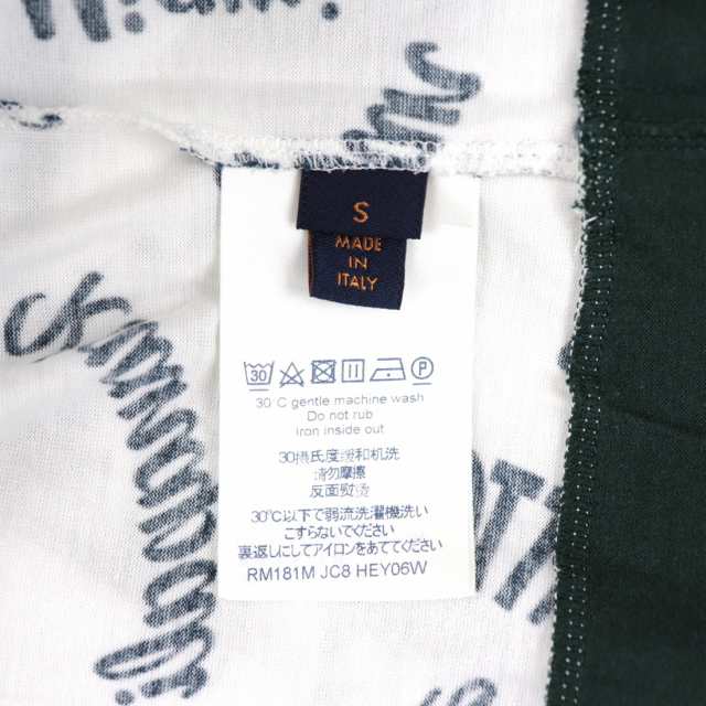 ルイヴィトン 18SS オックスフォードシティVネック 半袖Ｔシャツ