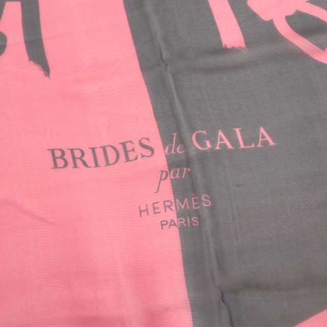 エルメス BRIDES de GALA カレ140 スカーフ レディース ピンク