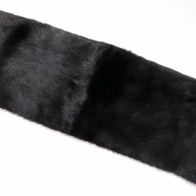 美品 フェンディ ミンクファーティペット マフラー 黒 FFカリグラフィー FENDI｜au PAY マーケット