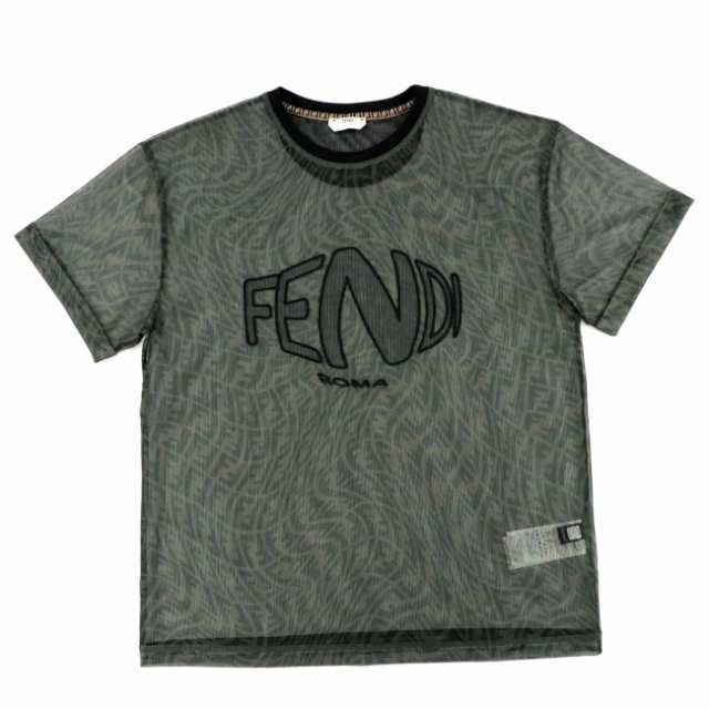 FENDI Tシャツ ホワイト シースルー