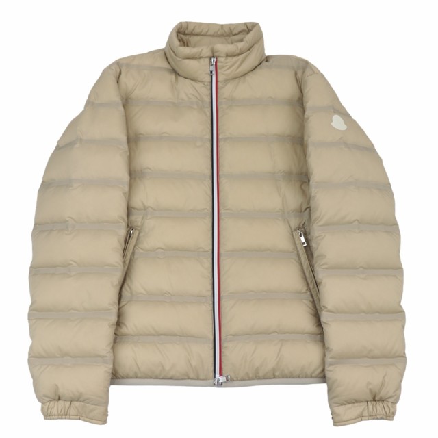 モンクレール ジーニアス 20年 HELFFERICH ダウンジャケット メンズ ベージュ 紺 赤 1 トリコロール MONCLER GENIUS