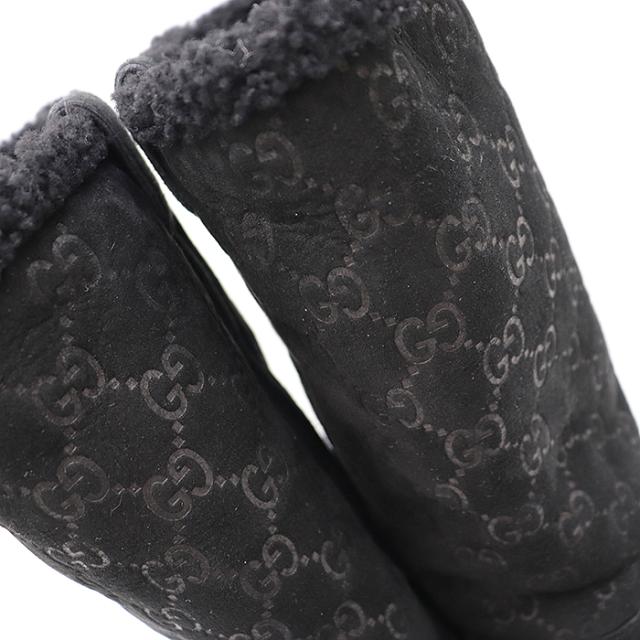 GUCCI 黒 スエードブーツ サイズ37 【公式通販】