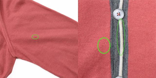 【クリアランスSALE】エルメス 2016AW カシミヤ × シルク Vネック ハイゲージ ニット カーディガン ロングスリーブ 長袖 マルチカラー トップス メンズ サイズ L レッド グレー ホワイト 赤 灰色 白 イタリア製 HERMES 62-5729の通販は