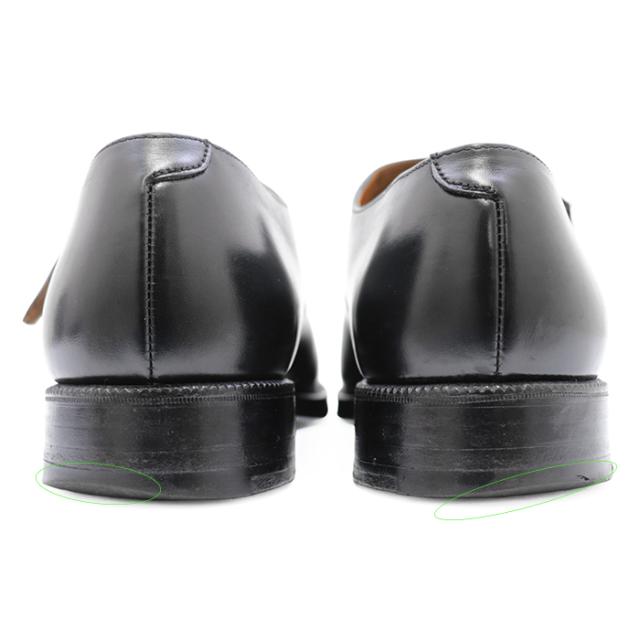 クロケット&ジョーンズ ダブルモンクストラップ　ブラックUK8.5E クロケット＆ジョーンズ CROCKETT&JONES】ダブルモンクストラップ