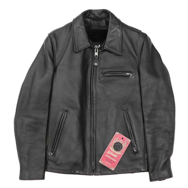 Schott　ショット　シングルライダース　インナー付き　34 S相当 Schott ショット シングルライダース インナー付き 34 S相当 ショット