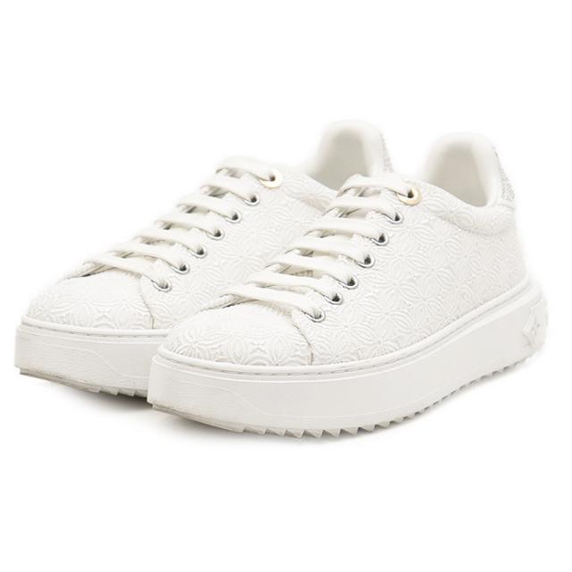 LOUIS VUITTON ルイ・ヴィトン スニーカー レース フラワー