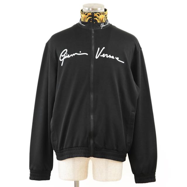 A.VERSACE ジップアップジャケット A.VERSACE 黒 ジップアップ