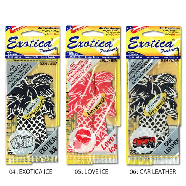 5枚以上購入でメール便無料 1枚おまけ 全27種 エキゾチカ パームツリー エアフレッシュナー 車 芳香剤 吊り下げ ヤシの木の通販はau Pay マーケット Foothillgardens