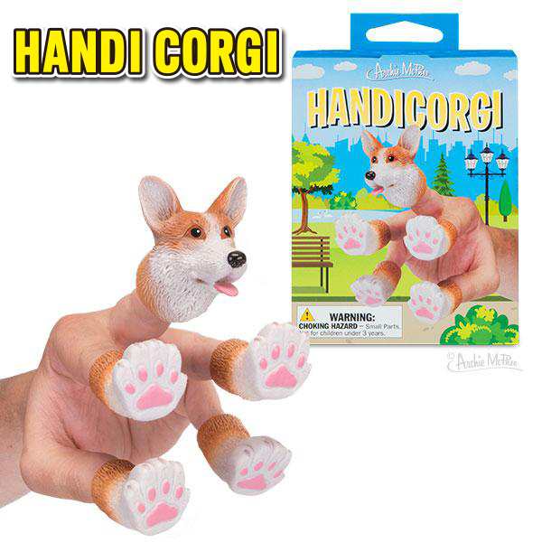 メール便ok Handi Corgi 指にはめるコーギー 犬 ドッグ おもちゃ ミニチュア 手 指人形 小道具 びっくり おもしろ かわいい 動画 ハの通販はau Pay マーケット Foothillgardens