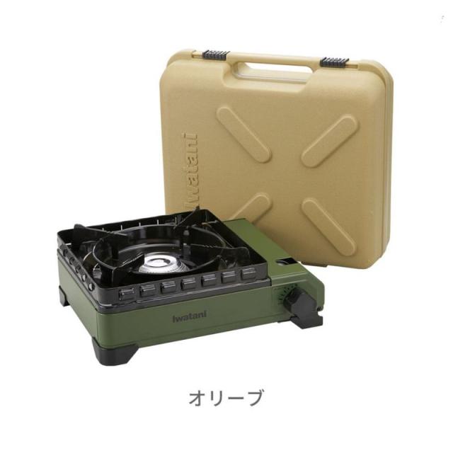 イワタニ カセットコンロ カセットフー タフまる  オリーブ  通常サイズ CB-ODX-1-OL iwatani 岩谷 カセットガス カセットボンベ キャンプ アウトドアの通販は