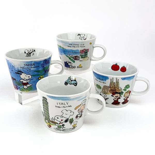 Peanuts スヌーピー スヌーピー 世界旅行マグカップ スペイン マグ コップ 食器 陶器 ホワイト 日本製の通販はau Pay マーケット Perfect World Tokyo