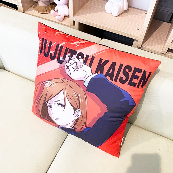 呪術廻戦 釘崎野薔薇 クッション インテリア クッションカバー キャラ ジャンプ 部屋 洗える 洗濯可 雑貨 家具 小物 模様替えの通販はau Pay マーケット Perfect World Tokyo