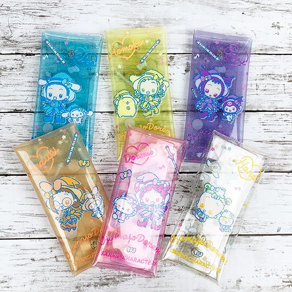 おジャ魔女どれみ はづき マイメロディ クリアマルチケース ラメ入り ペンケース グッズ Mcor Au Pay マーケット