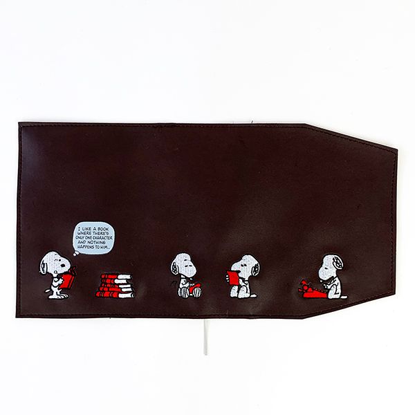Peanuts スヌーピー ブックカバー チョコ刺繍ｓｎ グッズ Mcor の通販はau Pay マーケット Perfect World Tokyo