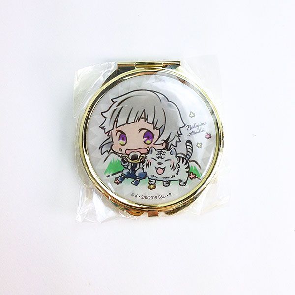 文豪ストレイドックス 中島敦 コンパクトミラー ｈｆ 手鏡 鏡 ミラー 文スト ホワイト グッズ Mcor の通販はau Pay マーケット Perfect World Tokyo