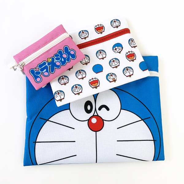 ドラえもん 3連ポーチ お顔 ドラえもん Doraemon ポーチ グッズ ブルーの通販はau Pay マーケット Perfect World Tokyo