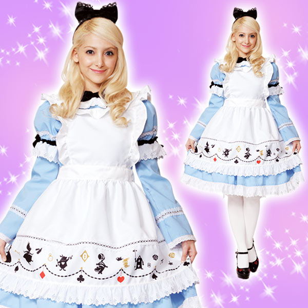 ディズニー コスチューム 大人 女性用 アリス 不思議の国のアリス ゴシック デラックス ワンピース 仮装の通販はau Pay マーケット Perfect World Tokyo