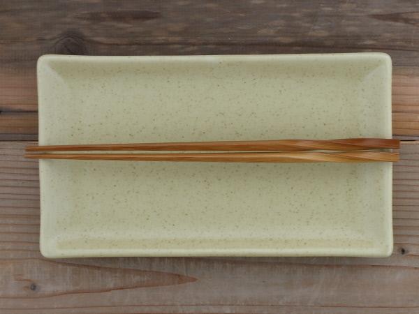 和食器 プレート 角皿 和色の長角皿 22cm おしゃれ 食器 お皿 皿 焼物